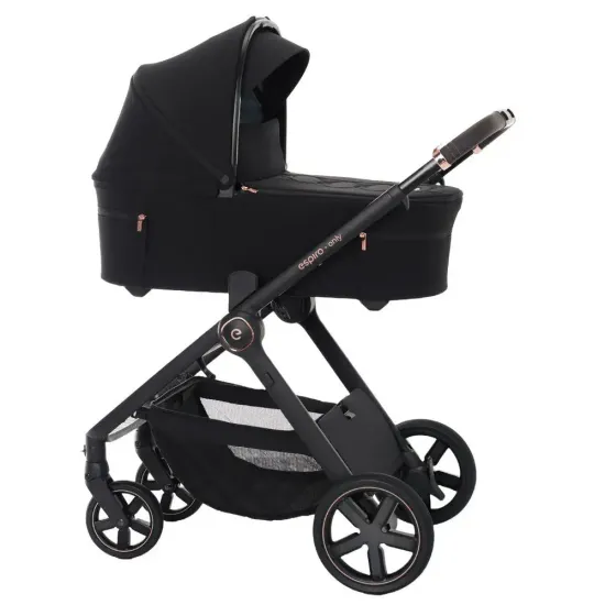 Коляска Espiro Only 3 в 1 Stylish Black (410)