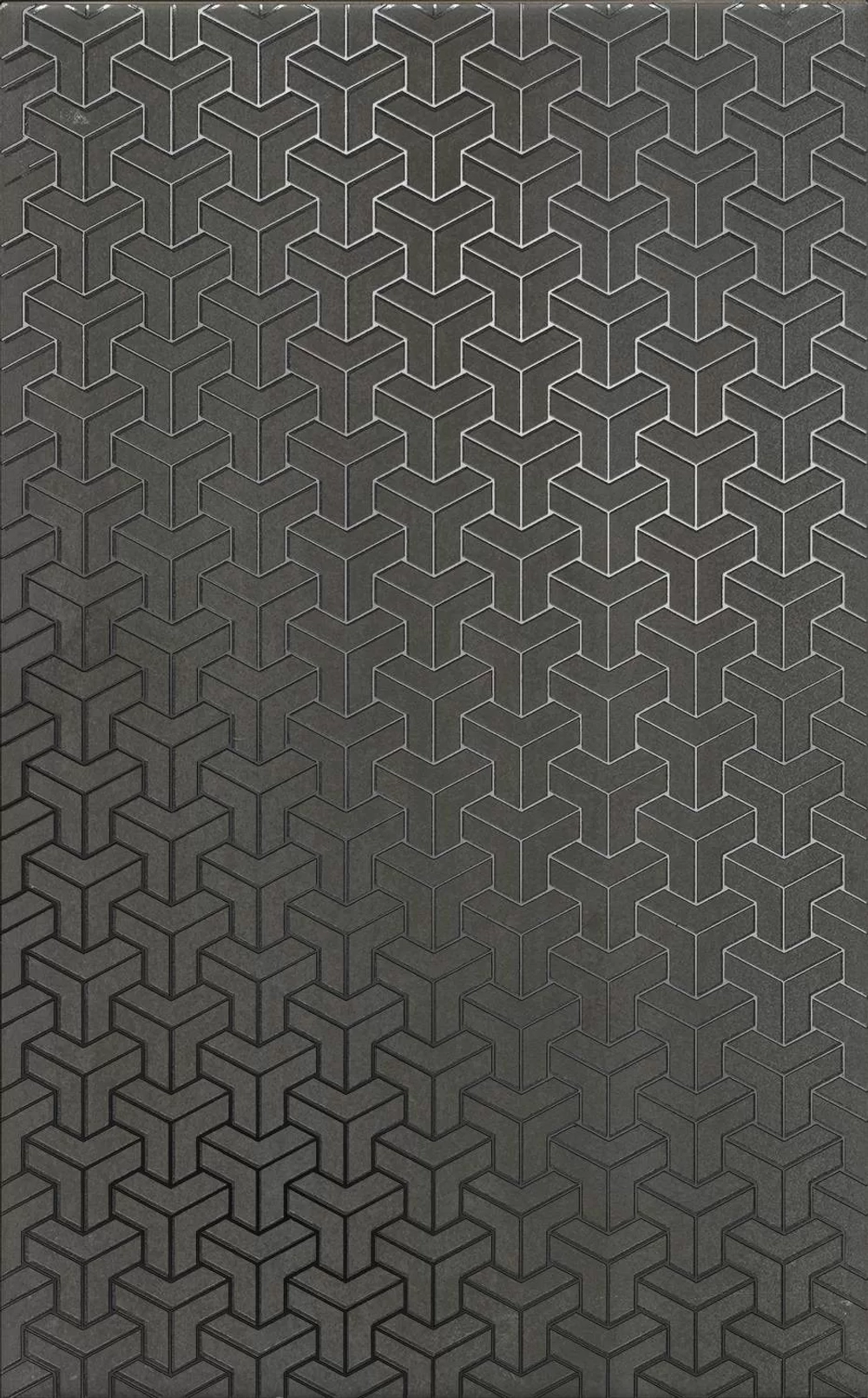 Керамическая плитка KERAMA MARAZZI ЛОМБАРДИЯ Декор антрацит матовый 25x40 (8 мм.) арт. HGD\D371\6400