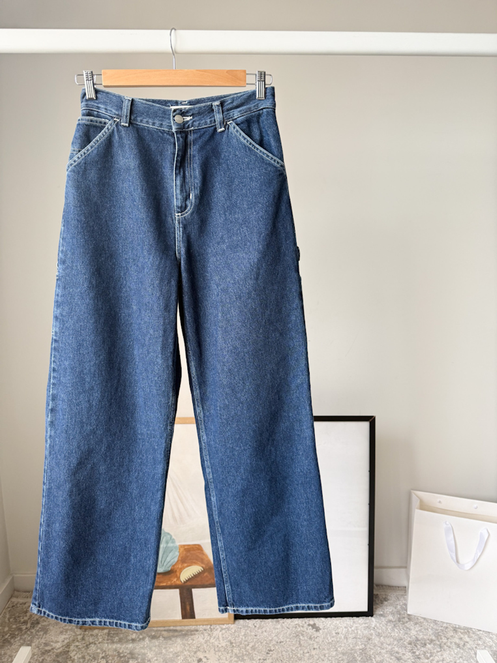 Джинсы новые Carhartt, S/M