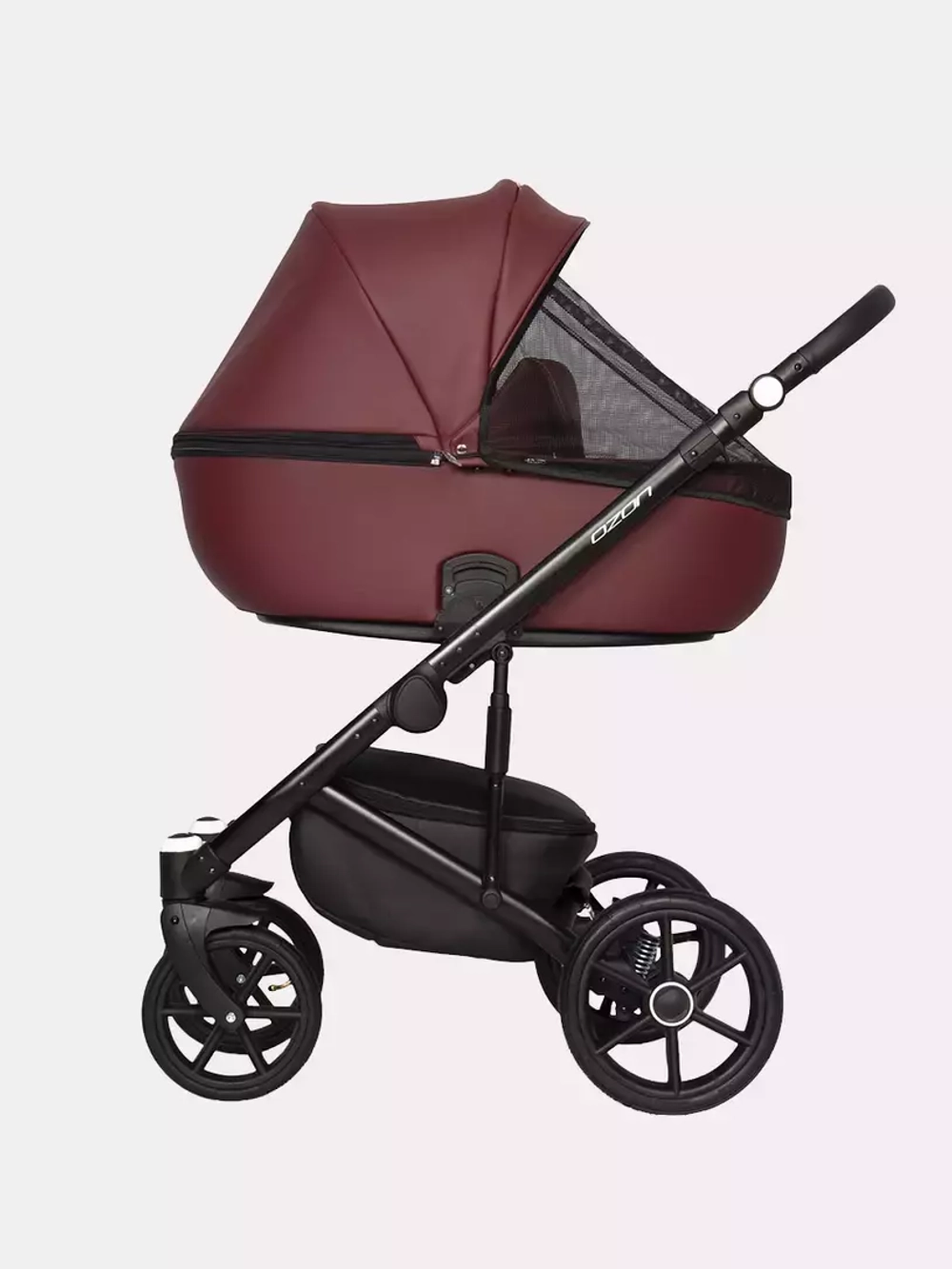 Коляска  OZON (3 в 1) (RIKO BASIC) 04 коричневый