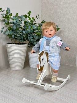 Кукла для девочки мягконабивная 62см Дульзон (8042S)