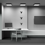 Потолочный светодиодный светильник Maytoni Zon C032CL-45W4K-SQ-B