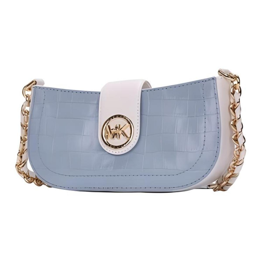 Сумка MICHAEL KORS MK Carmen LOGO, 32T0GNMU0E-PALE-BLUE-MLT