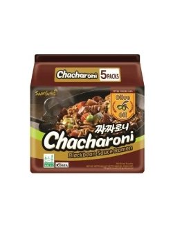 Лапша быстрого приготовления Samyang Chacharoni 140 г, 5 шт