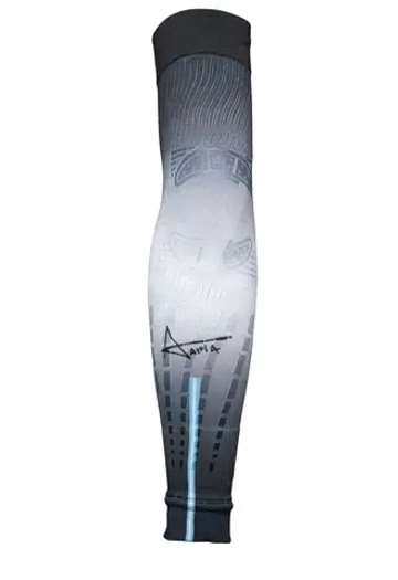 Compression sleeve Floky No Strain Evolution X Tapia Arm Sleeve 1P - gradient black/white