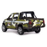 Модель ин. мет. "Uaz Pickup. Военный" 12см. открыв. двери, багаж. PICKUP-MIL (Технопарк)