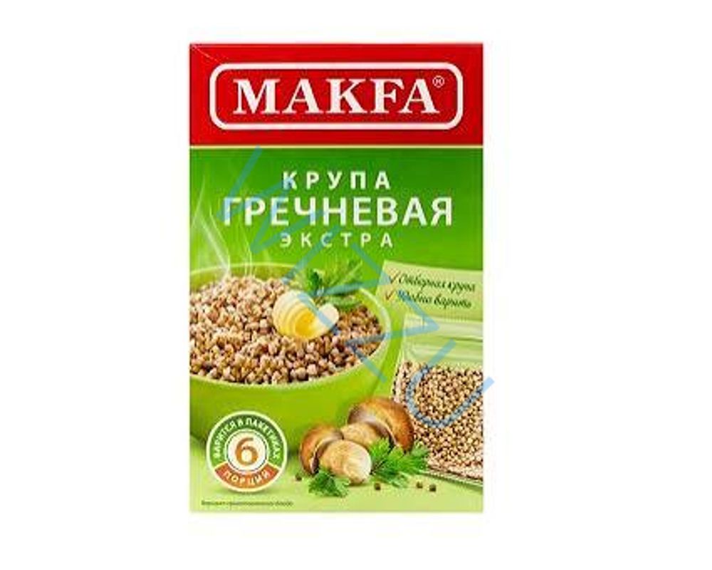 Крупа Макфа Гречневая зеленая 400г