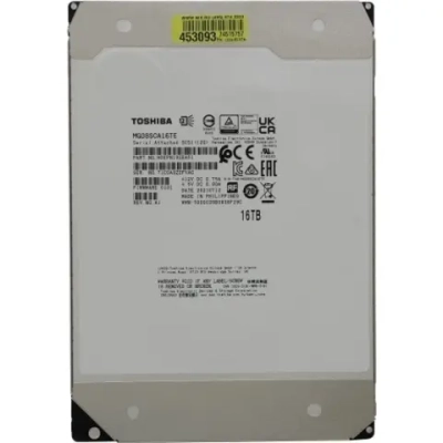 Жесткий диск HDD Toshiba SAS 16Tb (MG08SCA16TE)