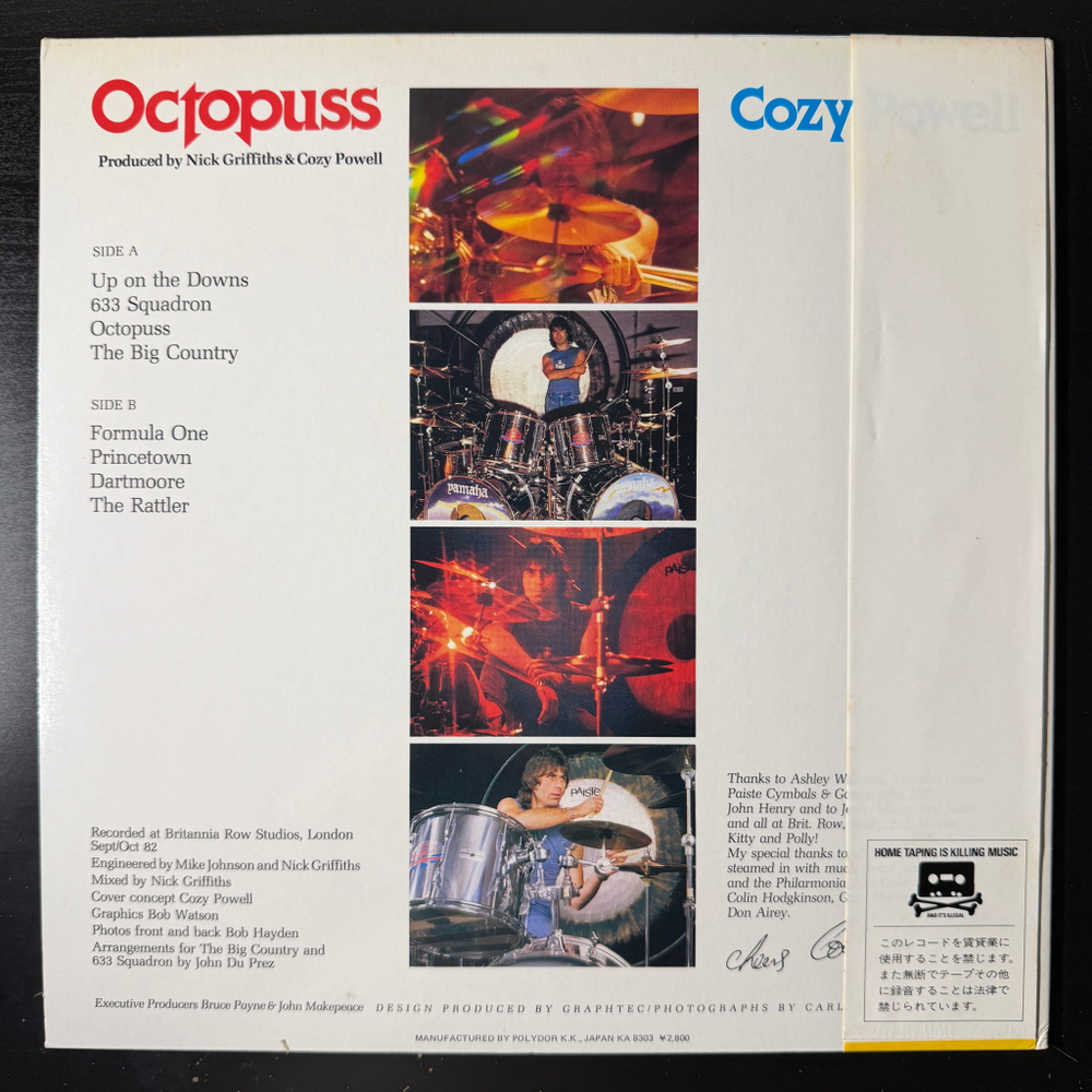 Cozy Powell ‎– Octopuss (Япония 1983г.)