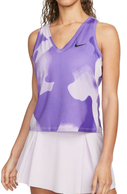 Женский топ теннисный Nike Court Dri-Fit Victory Tank - doll/black