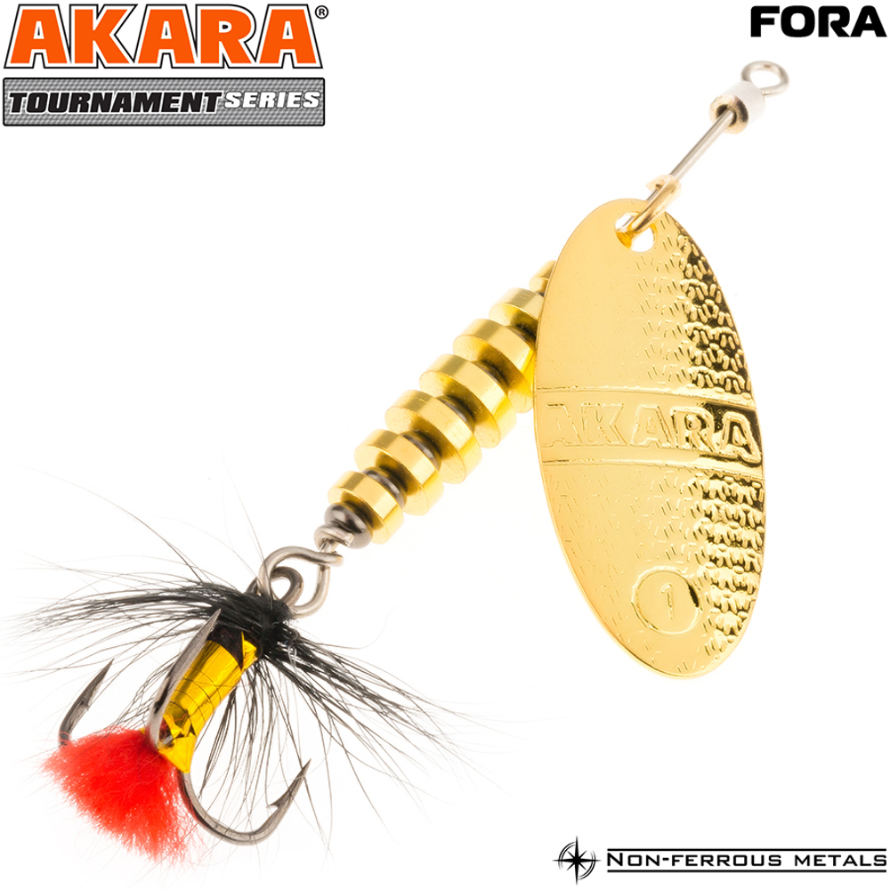 Блесна вращающаяся Akara Tournament Series Fora 3 11 гр. 2/5 oz. A21