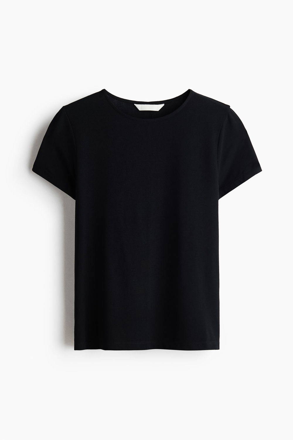 Облегающая вискозная футболка - H&M