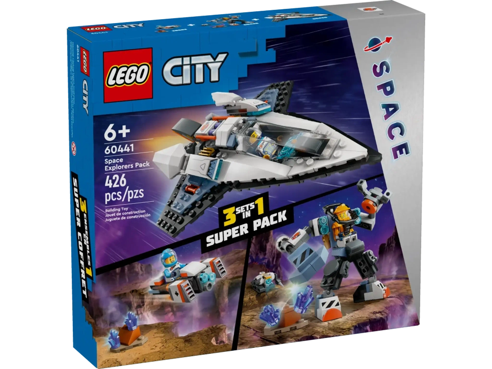 Конструктор LEGO City 60441 Набор для исследователей космоса