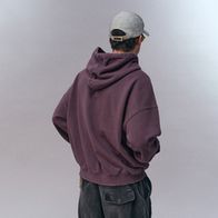 Худи NOTHOMME Retro street MONTE, фиолетовый темный