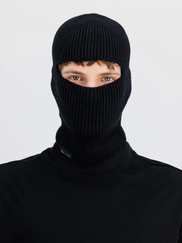 Шапка взрослая ALPHA INDUSTRIES Label Balaclava