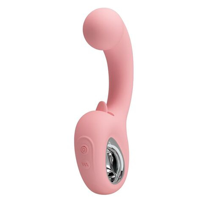 Вибратор для точки G с язычком Pretty Love Erynnyes BI-300104