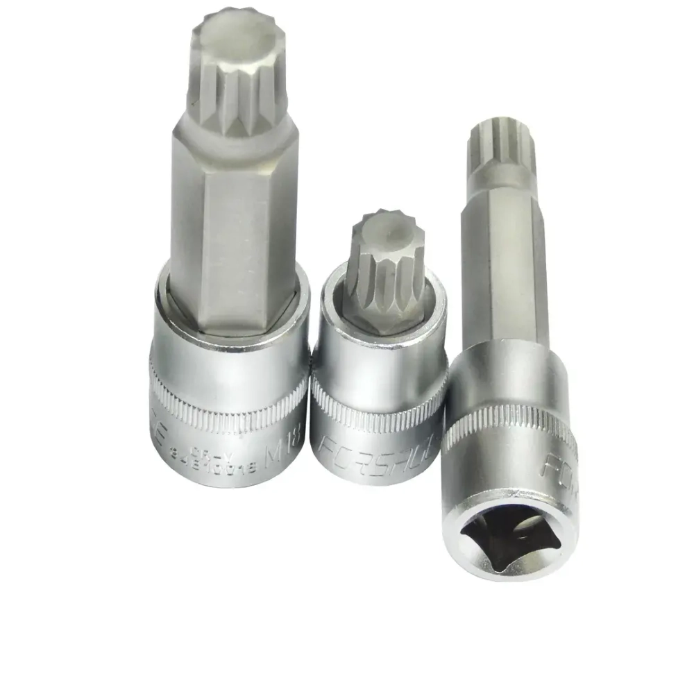 Головка-бита 6-гранная 14мм 1/2''(L-100мм) Forsage F-34410014