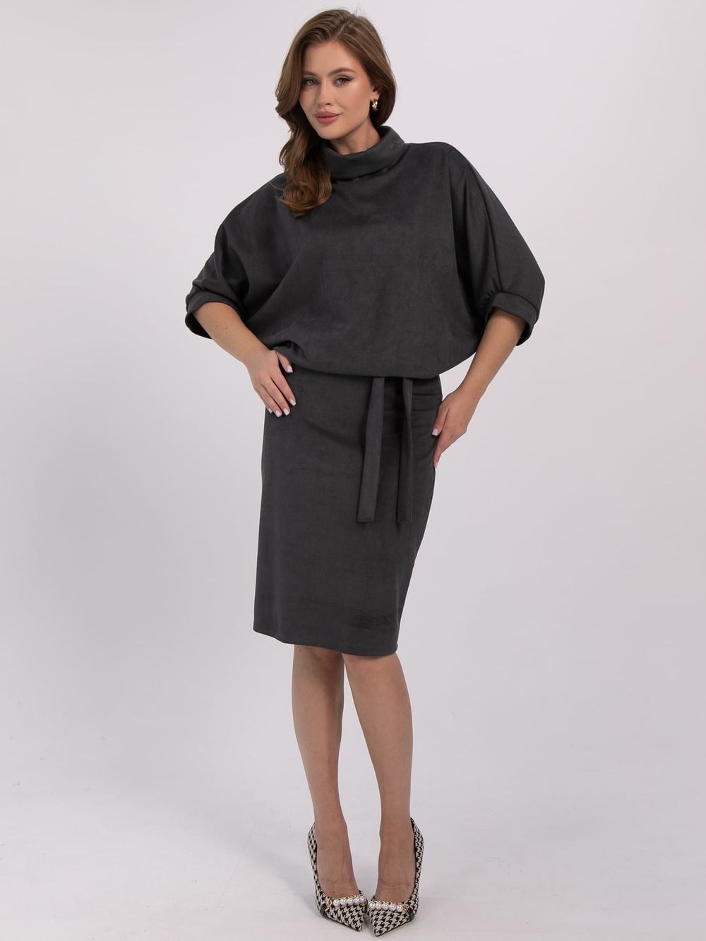 Платье Антония (графит) П16435-12М LT Collection