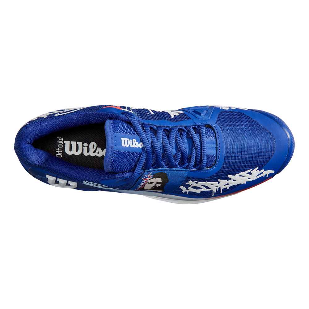 Женские теннисные кроссовки Wilson Rush Pro 4.0 Hope Paris Clay Court Shoe Women - Blue, White