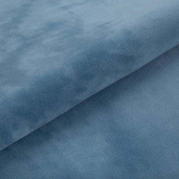 Велюр 240 г/м², 185 см / 5 метров, джинс/jeans, Gamma VELR