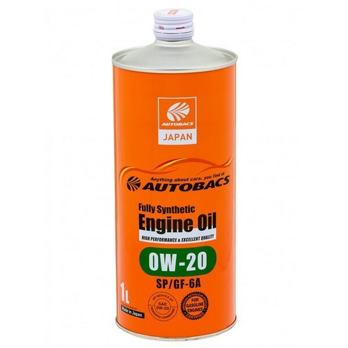 Масло моторное синтетическое AUTOBACS 0W20 ENGINE OIL FS SN/ GF-5 1л