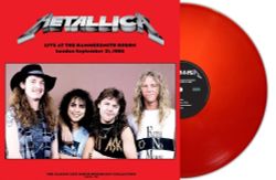 Metallica. Live At The Hammersmith Odeon, London 1986. Red (LP) Новая запечатанная виниловая пластинка. Металлика