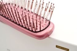 Расческа Majestic Scalp Brush розовый жемчуг (дорожная версия)