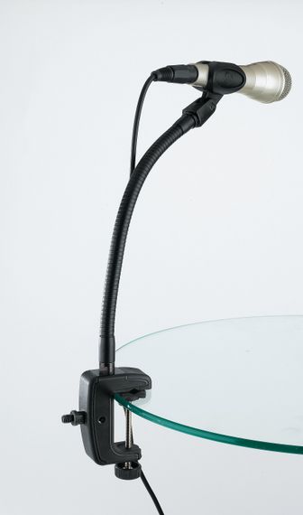 K&M 23720-300-55 микрофонный адаптер на струбцине