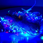 Гирлянда электрическая 26м белаяразноцветная LED300, коробка