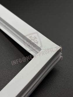 Уплотнитель для витрина AURORA SLIM SELP 125 размер 610*270 мм (013)
