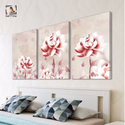 Картина karTTina "НЕЖНЫЕ ЦВЕТЫ", 150 см х 70 см