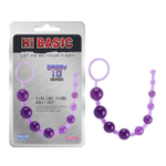 Анальные шарики SASSY Anal Beads (фиолетовый) (Цвет: фиолетовый)