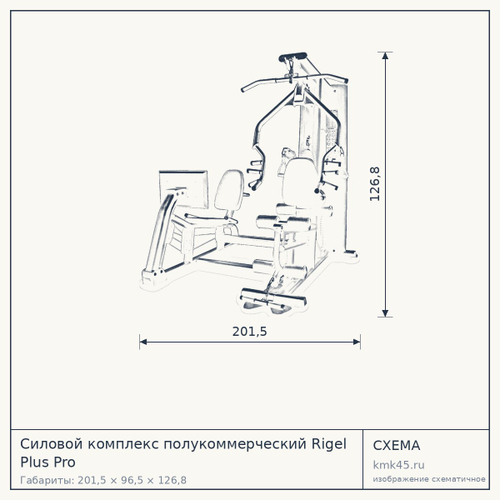 Силовой комплекс полукоммерческий Rigel Plus Pro — от 185 000 ₽