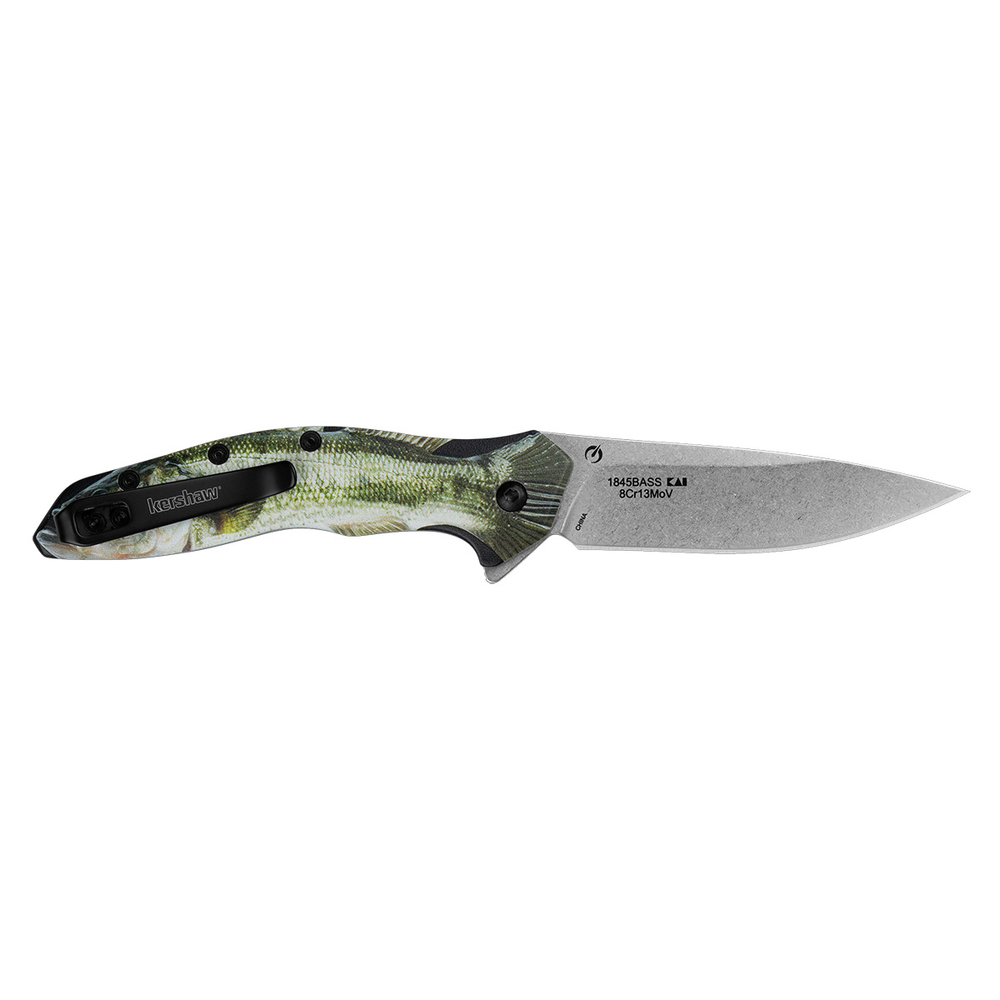 Складной нож Kershaw Shoreline, сталь 8Cr13MoV, 1845BASS