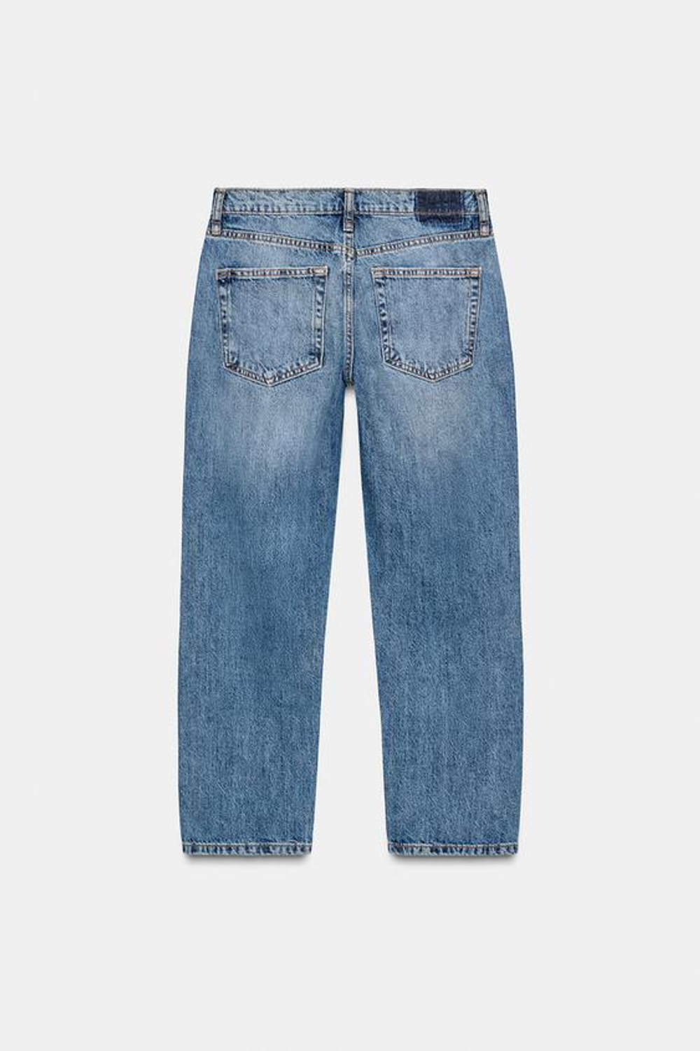 Z1975 УКОРОЧЕННЫЕ ДЖИНСЫ С СРЕДНЕЙ ЛИНИЕЙ ТАЛИИ - ZARA