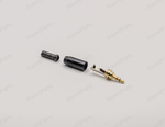 Mini Jack 3,5 mm с наружной резьбой (Черный)
