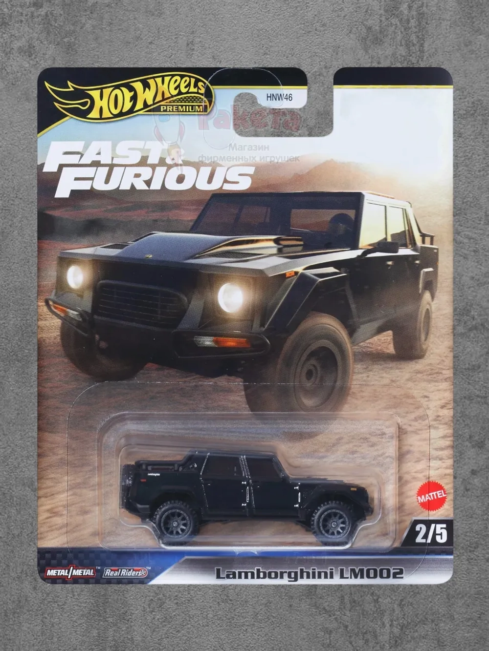 Машинка Хот Вилс Премиум Lamborghini LM002 HNW46 JBL86