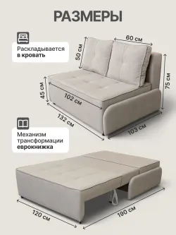 Диван "Аванти", MILLIdrops, г. Бирск