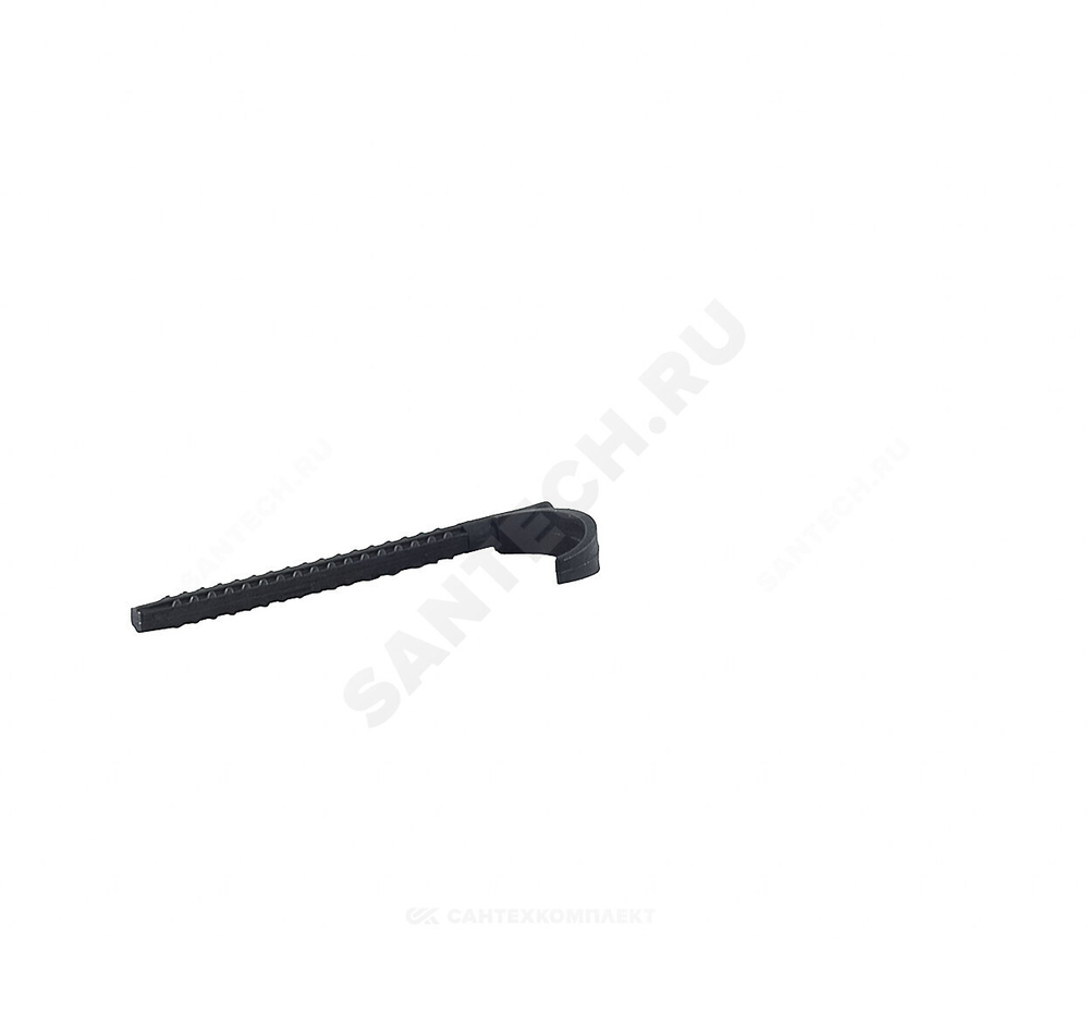 Крюк односторонний L=10см для труб Дн 10-32 Rehau 12573781002