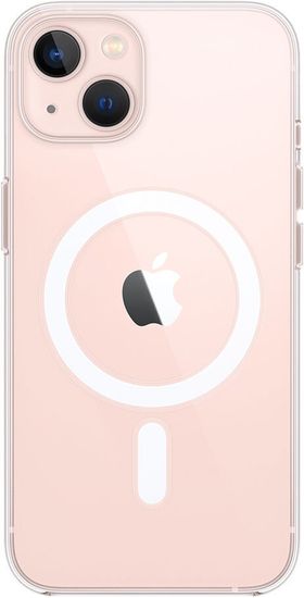 Чехол Apple MagSafe для iPhone 13, поликарбонат, прозрачный