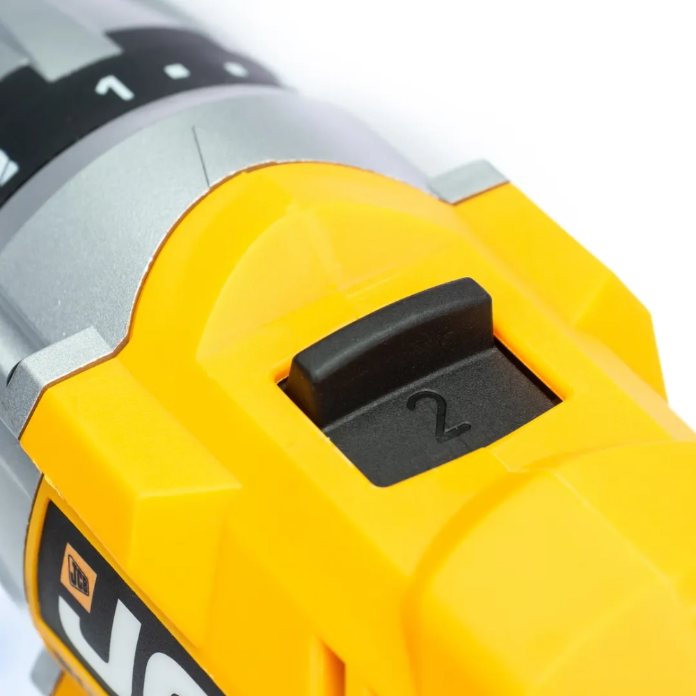 Дрель-шуруповерт аккумуляторная 18V, max 45Nm, без аккумулятора JCB JCB-18DD-B-E