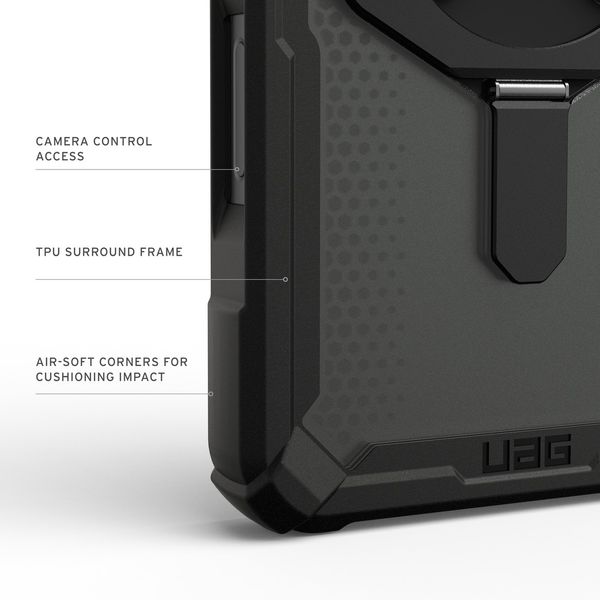 Чехол Uag Plasma XTE Case для iPhone 17 Pro Max, Черно/Оранжевый | Black/Orange