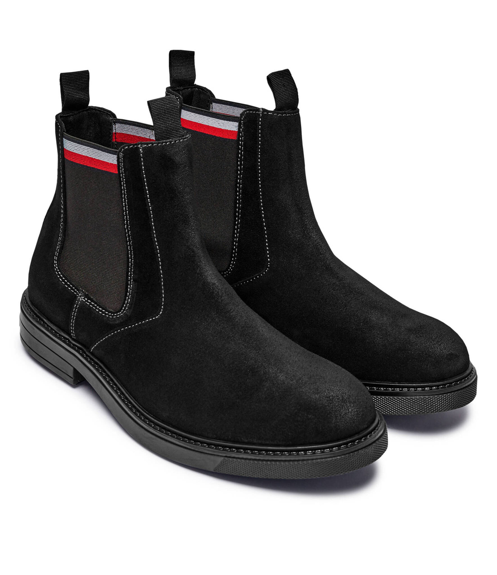 Кожаные челси CHELSEA Tommy Hilfiger - черный(FM0FM05191)