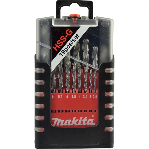 Набор свёрл по металлу HSS-G Super 1—10 мм Makita D-29941