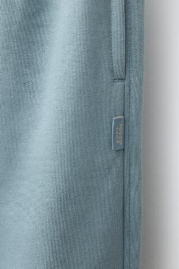 ZARA ОДНОТОННЫЕ БРЮКИ-ДЖОГГЕРЫ, ГОЛУБОЙ