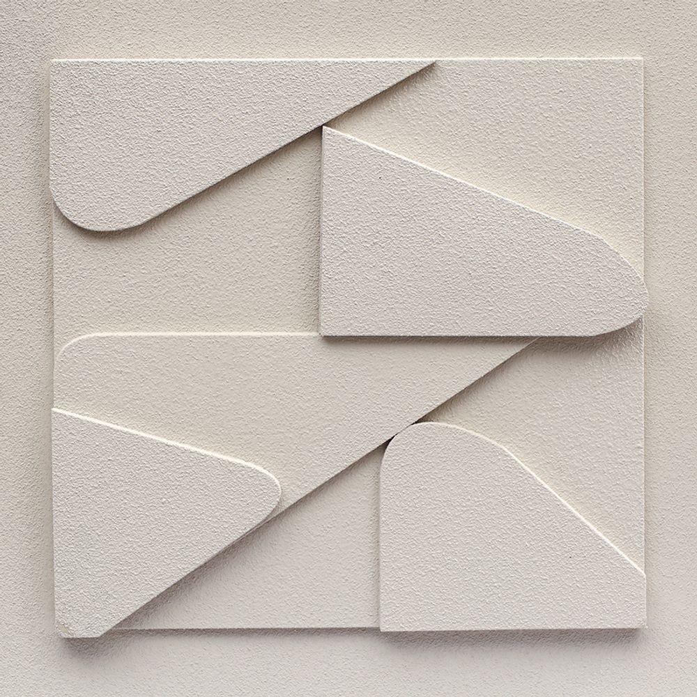 Панно декоративное с эффектом 3D Minimalism Triangle, 40х40 см