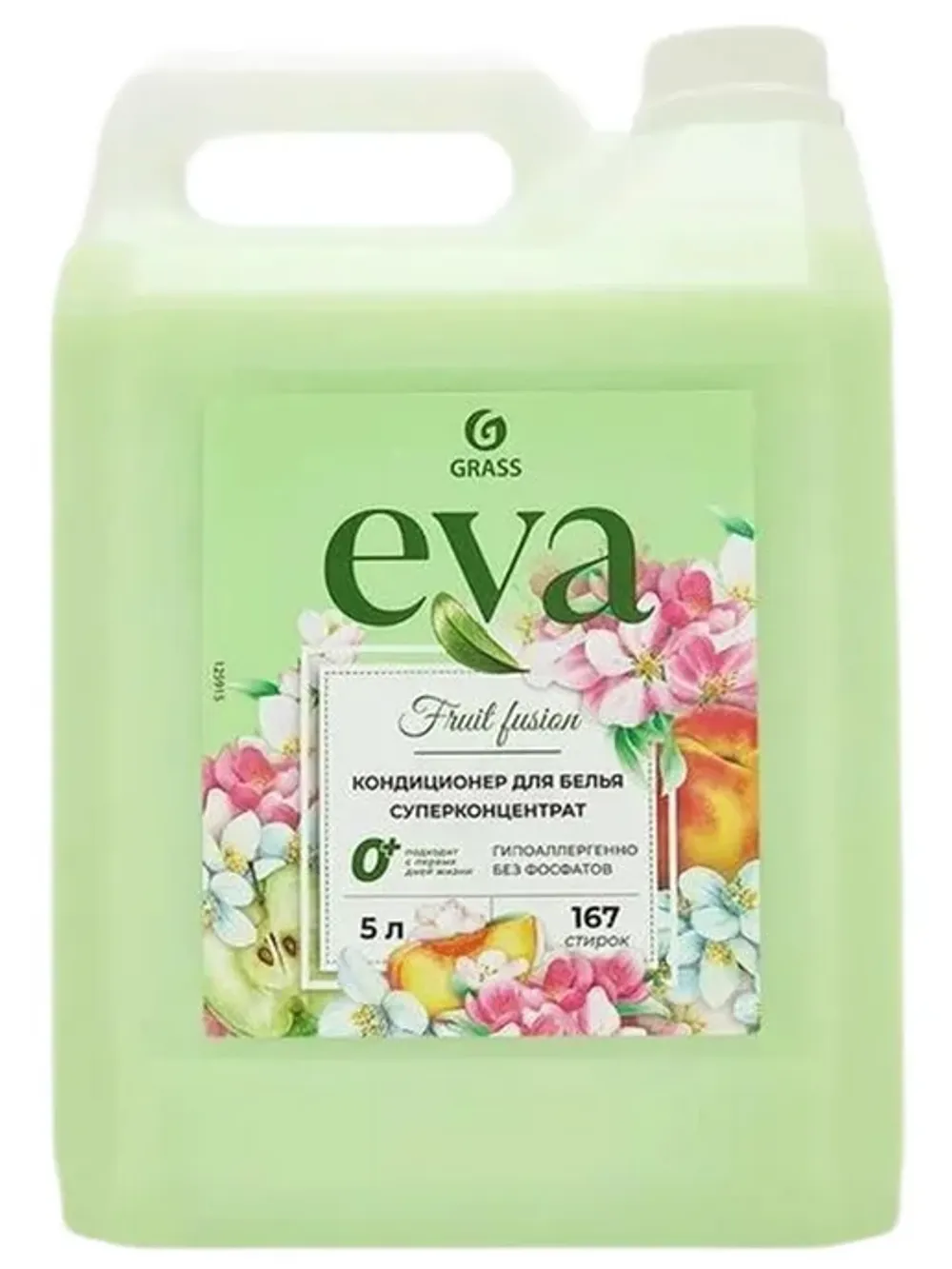 Кондиционер для белья EVA ruit fusion концентрированный 5л