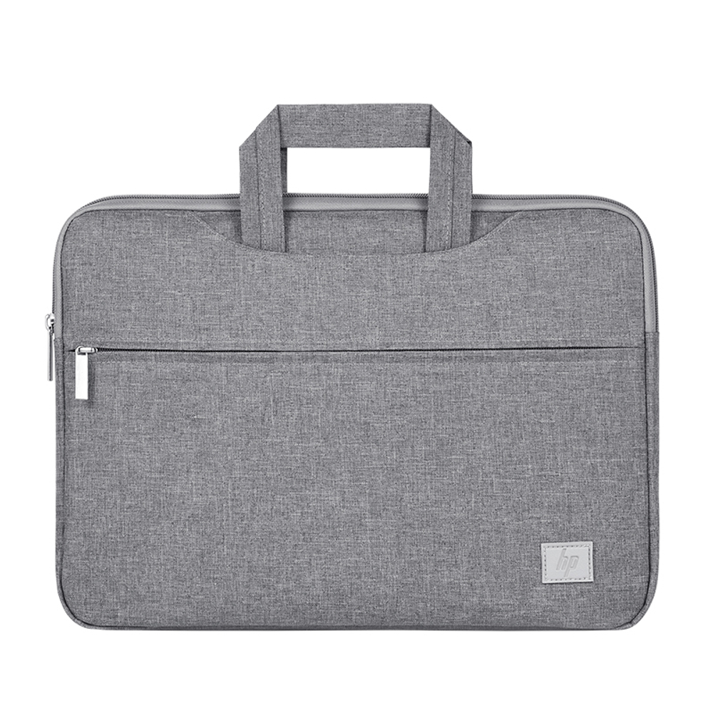 HP HUIPU Polyester Oxford Handheld Laptop Bag Regular Unisex Gray