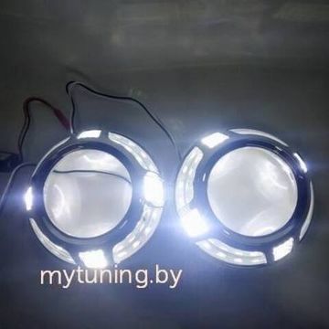 Маска для линзы 3' "Panamera-1" с LED
