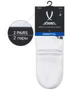 Носки средние ESSENTIAL Mid Cushioned Socks, белый